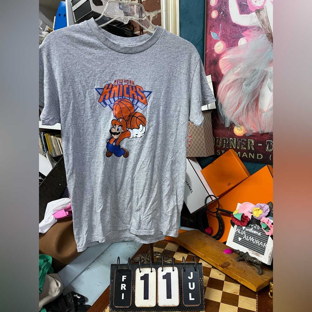 Mario knicks fan